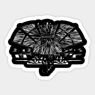 Hyperspace Sticker